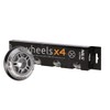 NILS Inline Roller Skating Skates Skate Wheels Replacement Wheels Pack