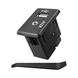 QAGGUM Auxiliary AUX USB Jack Port Compatible with Nissan Altima 2015 2016 2017 2018 Murano 2015 2016 2017 2018 2019, Replace 28023-9HT0A