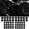 Motorcycle ABS Engine Bolt Caps Cover Compatible for Harley Softail