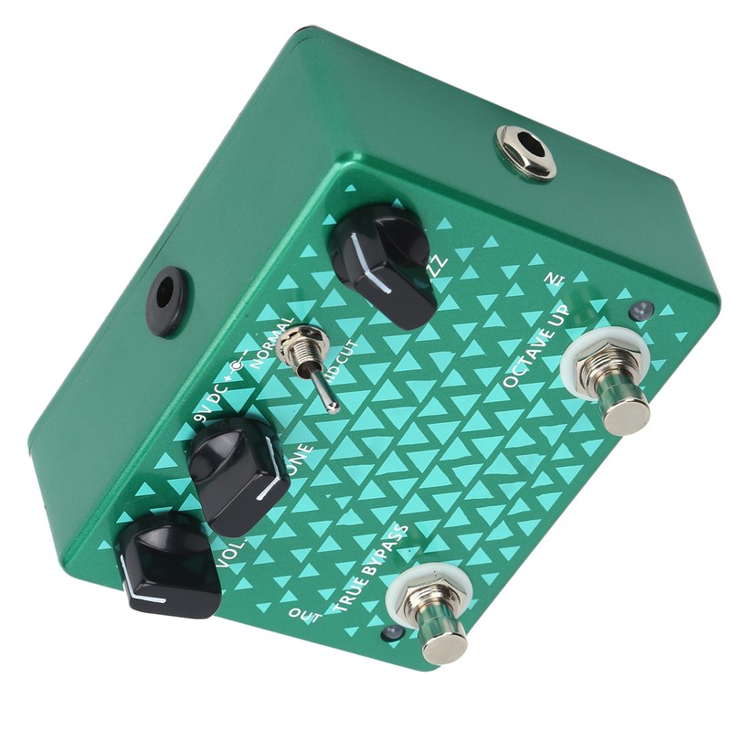Distortion Guitar Pedal Octave Instrument Accessory with True Bypass Design