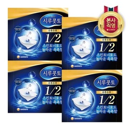 (엘지생활건강)시루콧토 우루우루 화장솜 40매 4개 (LG Household & Health Care) Sirucotto Uru Uru Cotton Pads 40 Sheets 4 Pieces