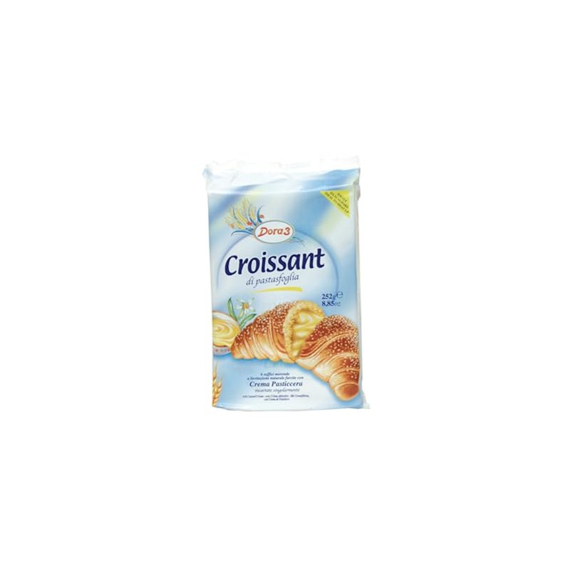 Antonelli Croissants with Custard Cream Filling 400g