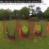 SIYALAICH Portable Baseball Net & Softball Net 7 ftx7 ft,Baseball