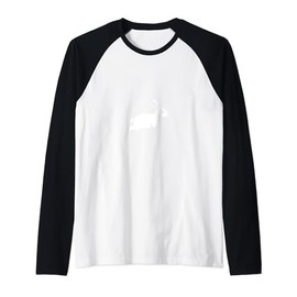 White Rabbit, Rabbit, Rabbit, Men, Women Raglan Baseball Tee