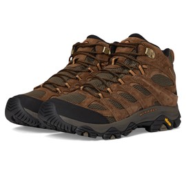 Merrell Men's Moab 3 Mid Waterproof Hiking Boot, New Earth, 9