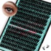 Wispy Eyelash Cluster Eyelash Extensions, 80D Cluster Eyelashes, Individual Eyelashes,