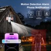 4G LTE Cellular Security Camera No Internet Needed, Solar No