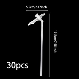30Pcs Spray Can Nozzle - Expanding Spray Foam Nozzle, Replacement Tubes for DIY Spraying, Industrial Adhesives