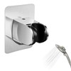 1 Pcs Shower Head Holder Plastic Handheld, Adjustable Handheld Shower Holder Wall Mount ShowerBracket, Shower Holder Bracket Adjustable 3 Angle Shower Holder Bracket for Home Hotel Bathroom