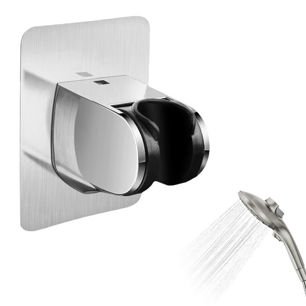 1 Pcs Shower Head Holder Plastic Handheld, Adjustable Handheld Shower