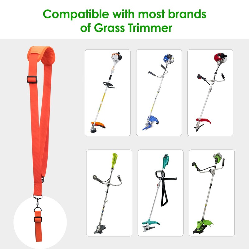 YOUSHARES Trimmer Shoulder Strap - Weed Eater Strap Compatible with