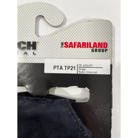 SAFARILAND PROTECH TP21 MOLLE UNIVERSAL RADIO POUCH CLOSED TOP w/ BUNGEE NAVY