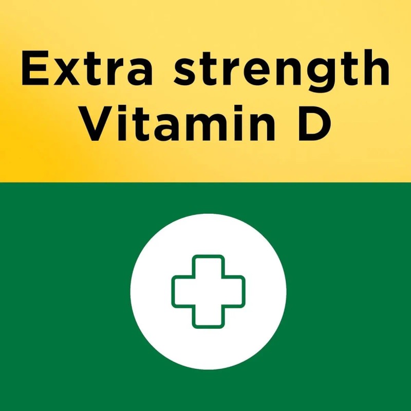 Nature Made Vitamina D3 5000 Iu Extra Strength 180 Softgels