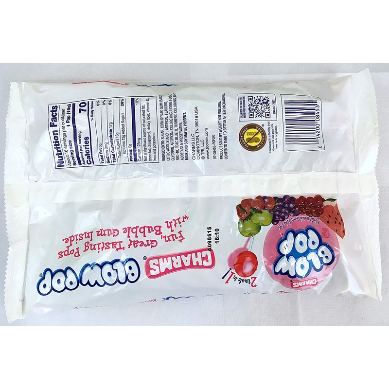 Charms Blow Pops, 10.4 oz (Paquete de 1)