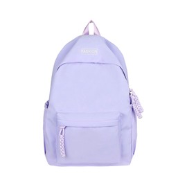 Copbopwn Kids Backpacks for Boys and Girls School Bags Waterproof Rucksack Solid Color School Backpack Casual Day Pack for School Travel Lightweight Rucksack for Boys Girls School (purple)