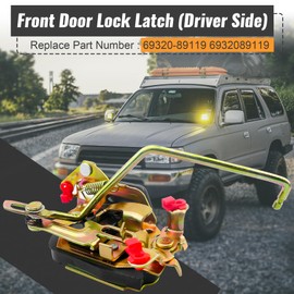 YITTDMGS Front Door Lock Latch Driver Side Fit for Toyota Pickup 4Runner