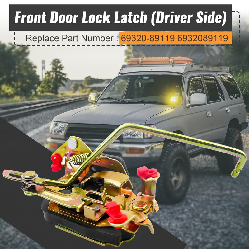 YITTDMGS Front Door Lock Latch Driver Side Fit for Toyota