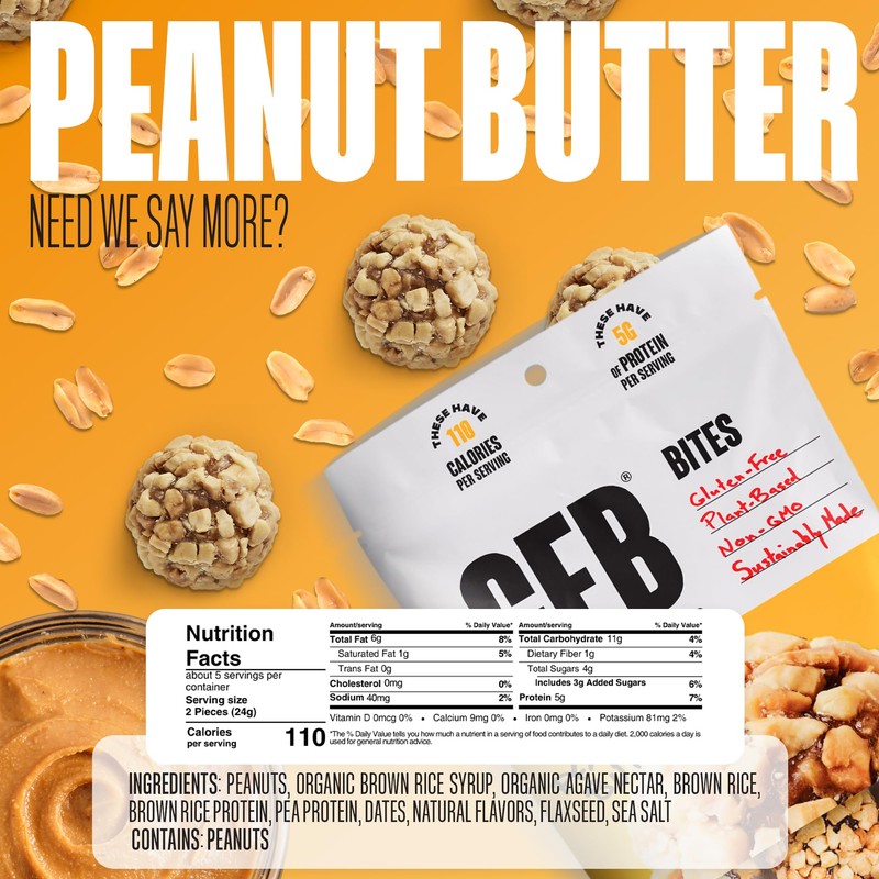 The GFB Variety Pack Protein Bites - Gluten Free, Plant