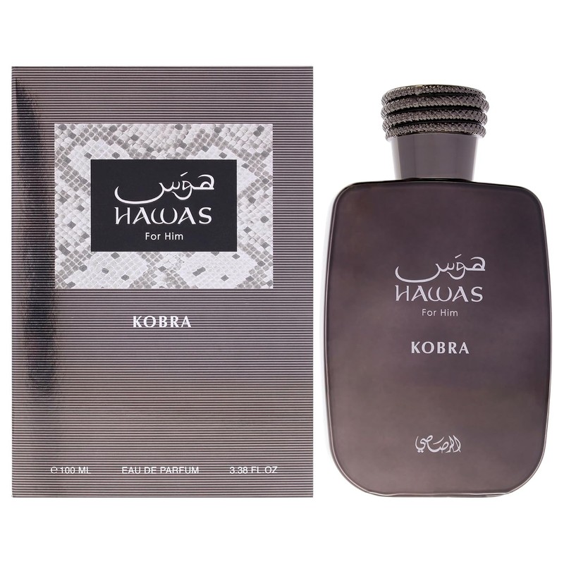 Hawas Collection - Kobra by Rasasi for Men - 3.38