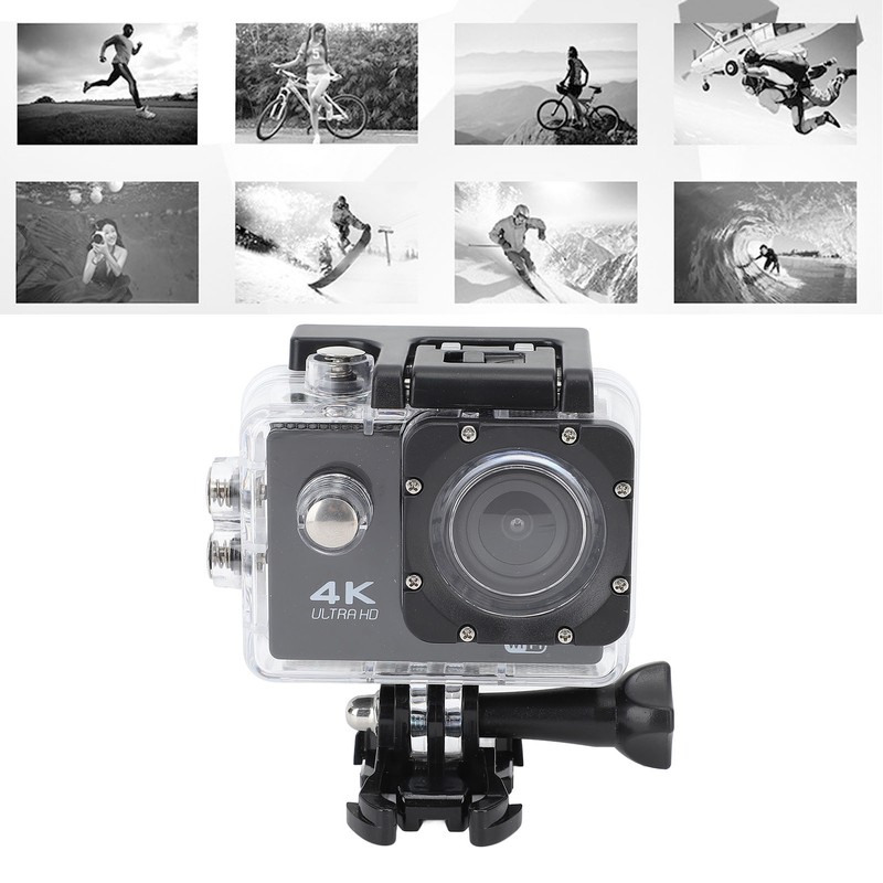 4K 30FPS Action Camera Ultra HD Underwater Camera 98FT Waterproof