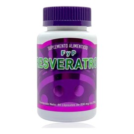 Resveratrol Quercetina 60 Cápsulas F Y P Fer & Greco