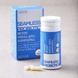 Meditamine Bifidus Seamless Probiotics 12g, 30 tablets, 1 piece / 메디타민 비피더스 심리스 프로바이오틱스 12g, 30정, 1개