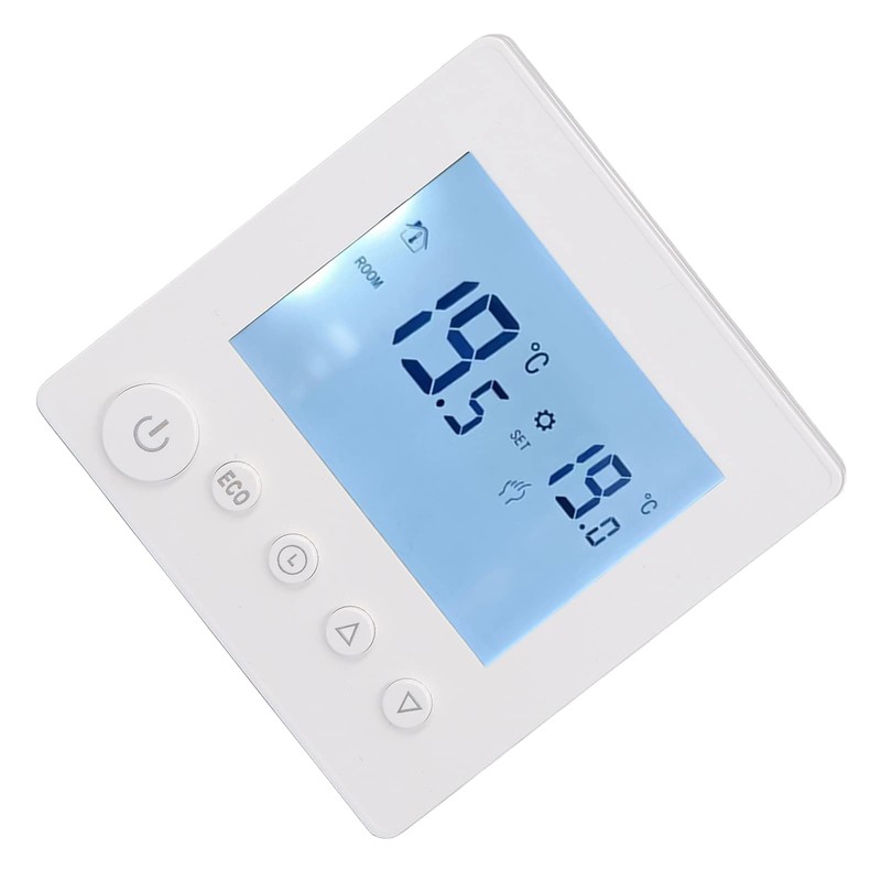 Focket Smart Thermostat, 16A LCD Display Non Programmable Thermostat for