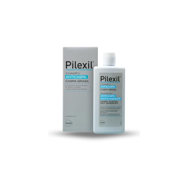 Pilexil Shampoo Anti Caspa Grasa 300ml