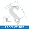 A ABSOPRO Bicycle Rear Derailleur Hanger Gear Rear Hook Aluminium