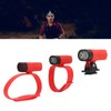3Pcs USB Rechargeable Wrist Band Torch Wrist Ankle Light Flashlight