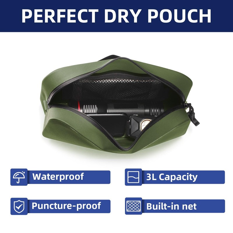 THURSO SURF Waterproof Fanny Pack Dry Bag Floating Adjustable Waist