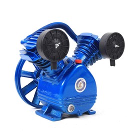 Kathring Compressor Unit, 2.2kw Piston Compressor Compressed Air Compressor with Ventilation Nozzle, 250l/Min Output, 8 Bar Discharge Pressure