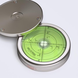 Large Metal Level with Protective Cover - Green/Silver