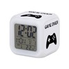 Fabulous Alarm Clock Cube Illuminated White - Game Over Retro