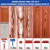 Wood Grain Tool, 11pcs Wood Graining Tool Set 7" Wood