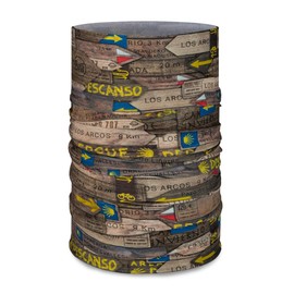 Buff Coolnet Uv Multifunctional Scarf Camino Destinos Brown It Adults