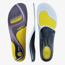【SIDAS】Sidas 3feet Active High JP L (27.0 cm - 28.0 cm) 311898104 Insole, Midsole, Arch Support, Running, Marathon, Shock Absorption, Propulsion
