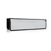 Xfort MailPlate Luxe 10" Letterplate Matt Chrome, Premium Draught Proof