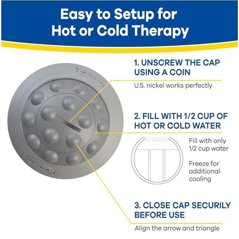 Dr. Scholl's Hot&Cold Massage Ball, Soothes Feet Muscles & Increases