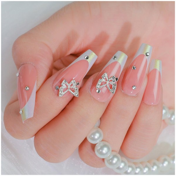 GALSPRO Long Press on Nails - Set of 24 Fake