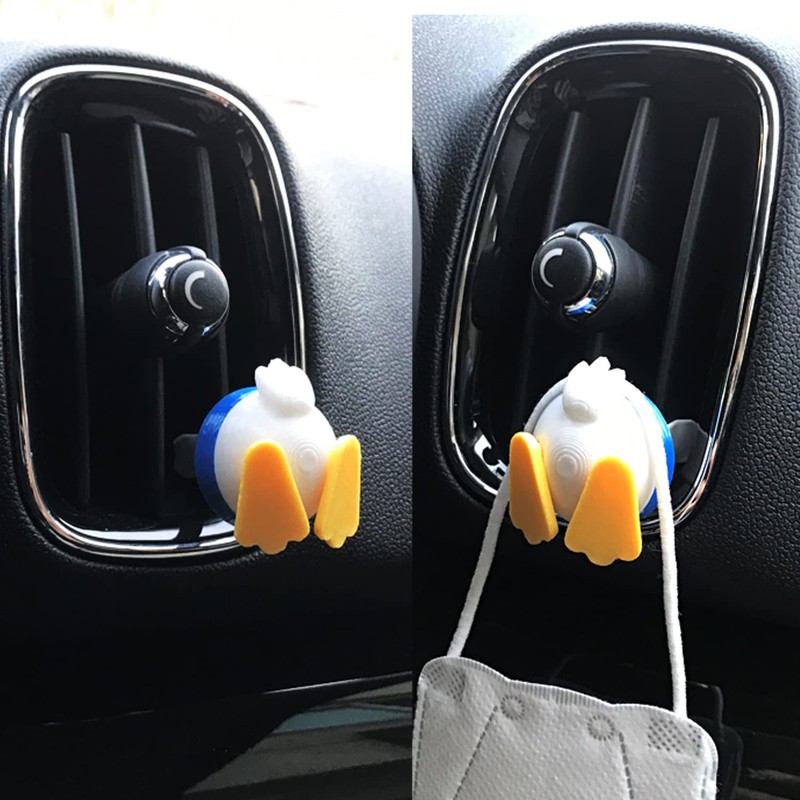 3D OM, Air Freshener Duck(blue) for car, Stylish Fun-3D Printing