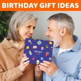 Zmart 70 Years Old Birthday Gifts - 70th Gifts for Him Her, 70 Year Old Birthday Gift for Men Women, 70th Socks