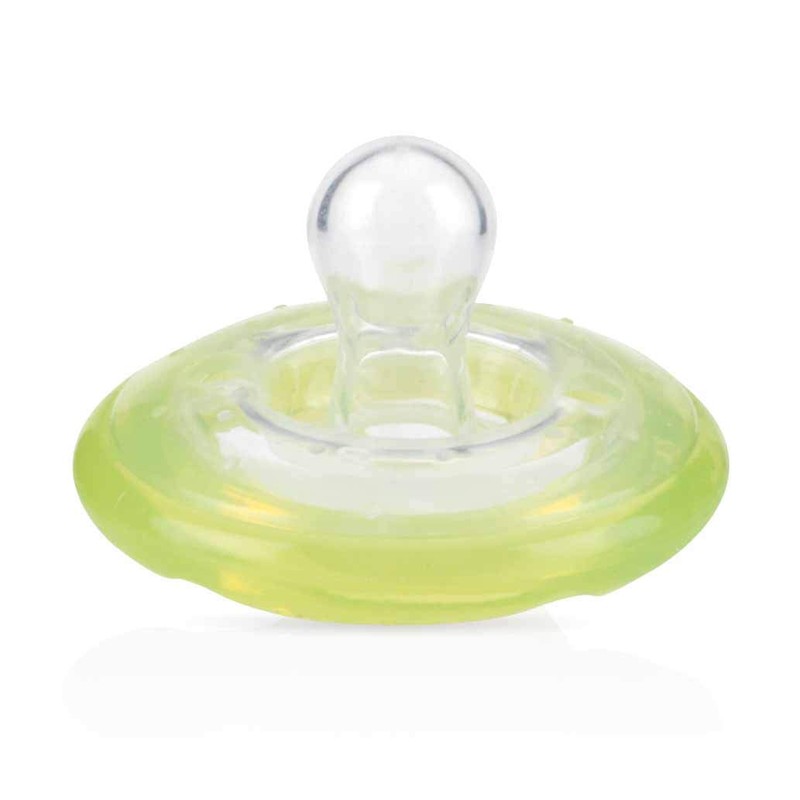 Nûby - 2 Natural Flex™ Dummies Cherry Shape - Green