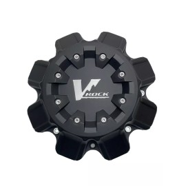 V Rock Wheels Matte Black Wheel Center Cap VR7-CAP VR7-UP C055 61209-45