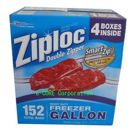 Ziploc Double Zipper Freezer Gallon - 4/38 Count