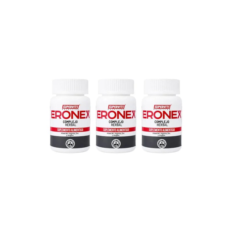 Supervits Pack Eronex Complejo Herbal Salud Capsulas Sfn