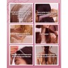 Moresoo Hair Extensions Microlink Human Hair Jet Black Micro Link