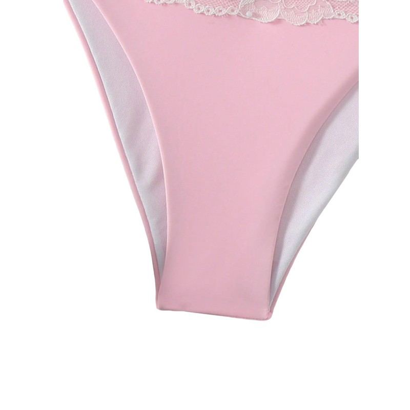 SHENHE - Traje de baño de 2 piezas para mujer