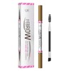 2In1 Eyebrow Pencil with 2 Tip Microblading Eyebrow Pen,Precise Brow Pencil Duals ended Eyebrow Brush for Brow Makeup