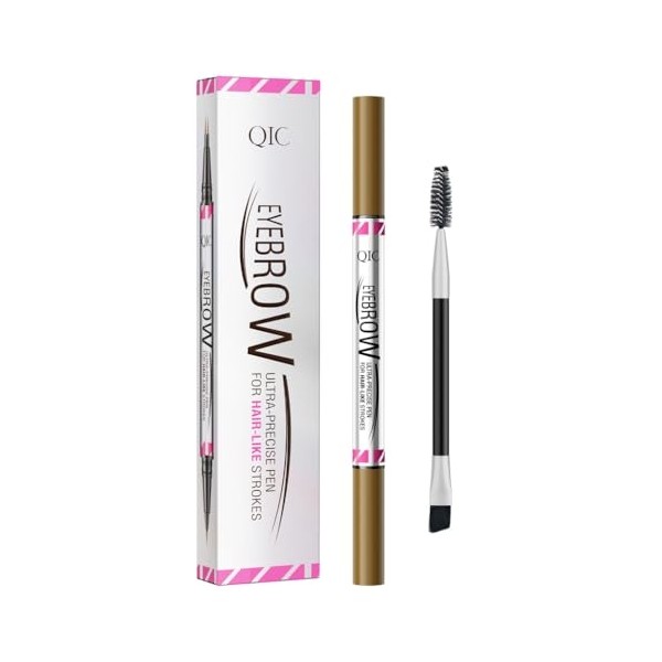 2In1 Eyebrow Pencil with 2 Tip Microblading Eyebrow Pen,Precise Brow